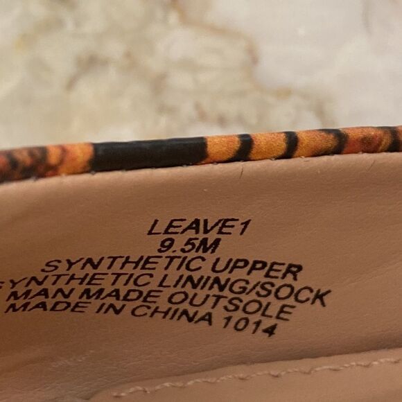 Steve Madden Snakeskin Platform Ankle Strap Heels - As New - Picture 13 of 13